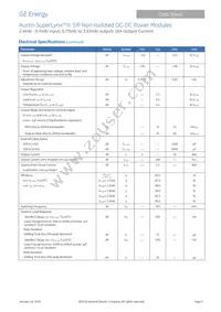 ATH016A0X43Z Datasheet Page 3