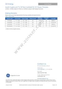 ATH016A0X43Z Datasheet Page 19