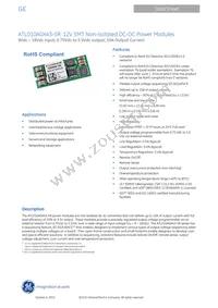 ATL010A0X43-SRZ Datasheet Cover