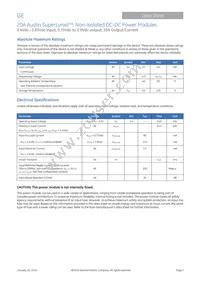 ATM020A0X3-SRZ Datasheet Page 2