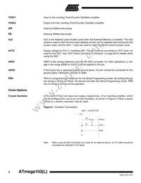 ATMEGA103L-4AI Datasheet Page 6