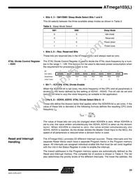 ATMEGA103L-4AI Datasheet Page 23