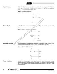 ATMEGA163L-4PI Datasheet Page 6