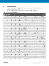 ATMEGA164A-PU Datasheet Page 14