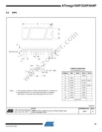 ATMEGA164P-20MCUR Datasheet Page 19