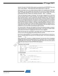 ATMEGA165V-8AI Datasheet Page 13