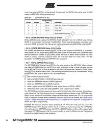 ATMEGA168-20MI Datasheet Page 20