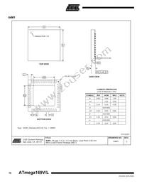 ATMEGA169V-1MC Datasheet Page 16