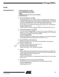 ATMEGA169V-1MC Datasheet Page 17