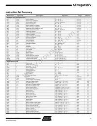 ATMEGA169V-8MU Datasheet Page 11