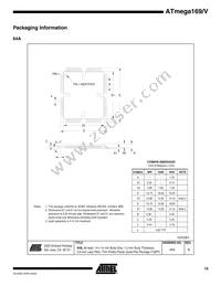 ATMEGA169V-8MU Datasheet Page 15