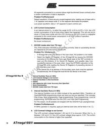 ATMEGA169V-8MU Datasheet Page 18