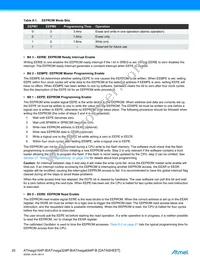 ATMEGA324P-B15AZ Datasheet Page 20