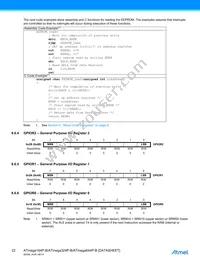 ATMEGA324P-B15AZ Datasheet Page 22