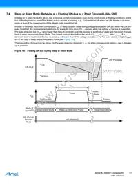 ATMEGA32HVE2-PLQW Datasheet Page 17