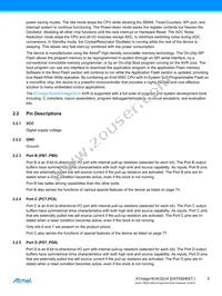 ATMEGA32U4RC-AUR Datasheet Page 5