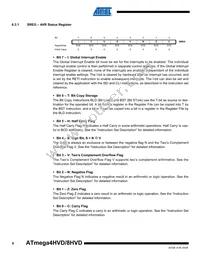 ATMEGA4HVD-4MX Datasheet Page 8