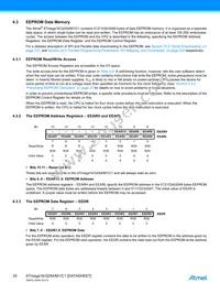 ATMEGA64M1-15AZ Datasheet Page 20