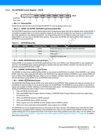 ATMEGA64M1-15AZ Datasheet Page 21