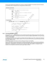 ATMEGA88-15MT2 Datasheet Page 21