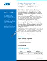 ATMSL3085BT Datasheet Page 2