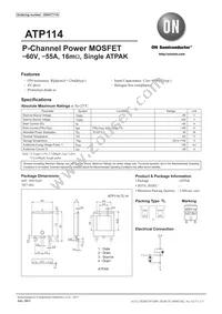 ATP114-TL-H Datasheet Cover