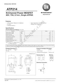 ATP214-TL-H Datasheet Cover