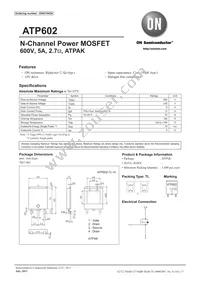 ATP602-TL-H Datasheet Cover