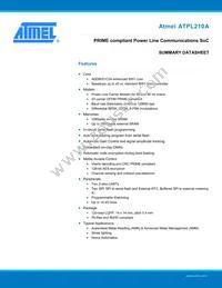 ATPL210A-A1U-Y Datasheet Cover