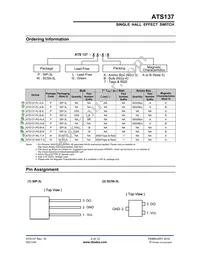 ATS137-WG-7-B Datasheet Page 2