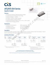 ATS15A-INS Datasheet Cover
