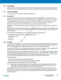 ATSAM3S1CB-CU Datasheet Page 20