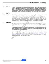 ATSAM3SD8CA-CU Datasheet Page 23