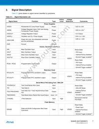 ATSAM4E8EA-CUR Datasheet Page 7