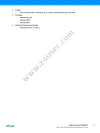 ATSAMG55J19A-MUT Datasheet Page 3