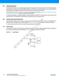 ATSAMG55J19A-MUT Datasheet Page 12