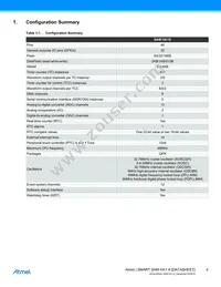 ATSAMHA1G15A-MBT Datasheet Page 4