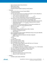 ATSAML21J18A-MUT Datasheet Page 2
