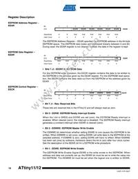 ATTINY11-6SU Datasheet Page 18