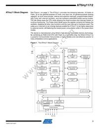 ATTINY12V-1SI Datasheet Page 3