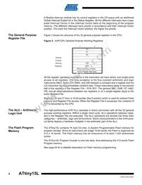 ATTINY15L-1SU Datasheet Page 6