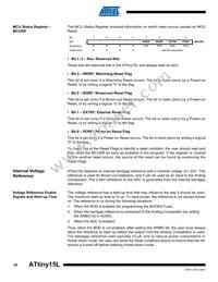 ATTINY15L-1SU Datasheet Page 18