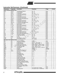 ATTINY22L-1SI Datasheet Page 8