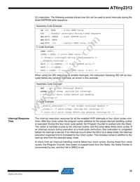 ATTINY2313V-10SI Datasheet Page 15