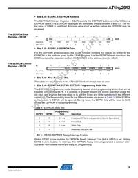 ATTINY2313V-10SI Datasheet Page 19