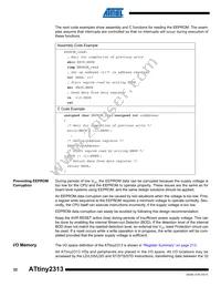 ATTINY2313V-10SI Datasheet Page 22