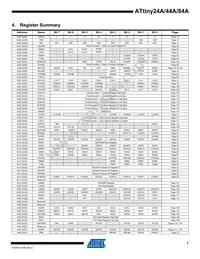 ATTINY84A-CCUR Datasheet Page 7