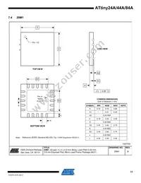 ATTINY84A-CCUR Datasheet Page 17