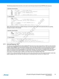 ATTINY861-15SZ Datasheet Page 15