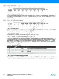 ATTINY861-15SZ Datasheet Page 22